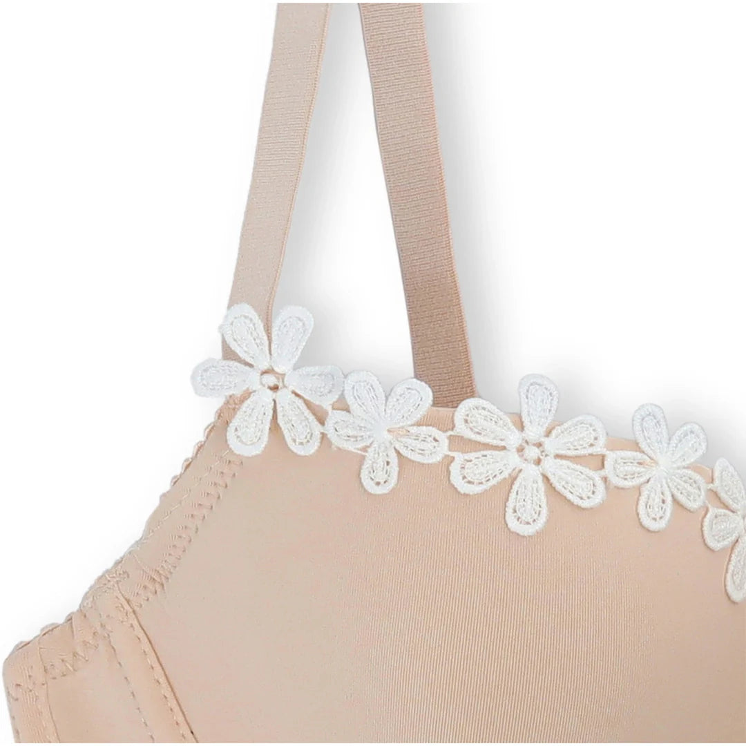 Silk Secret Bra Set - Vanilla Lace