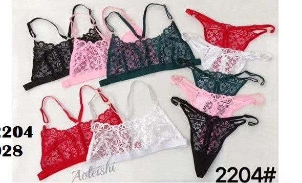 Silk Secret Temple Flowers Embroidery Bikini sexy  strap non padded br a price in pakistan