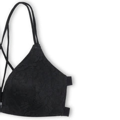 Silk Secret Bra Set - Dark Mesh