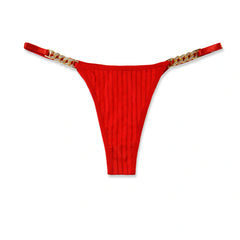 Silk Secret Thong Panty - Scarlet Luxe