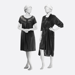 Silk Secret Jersey Silk 2pcs Gown Set