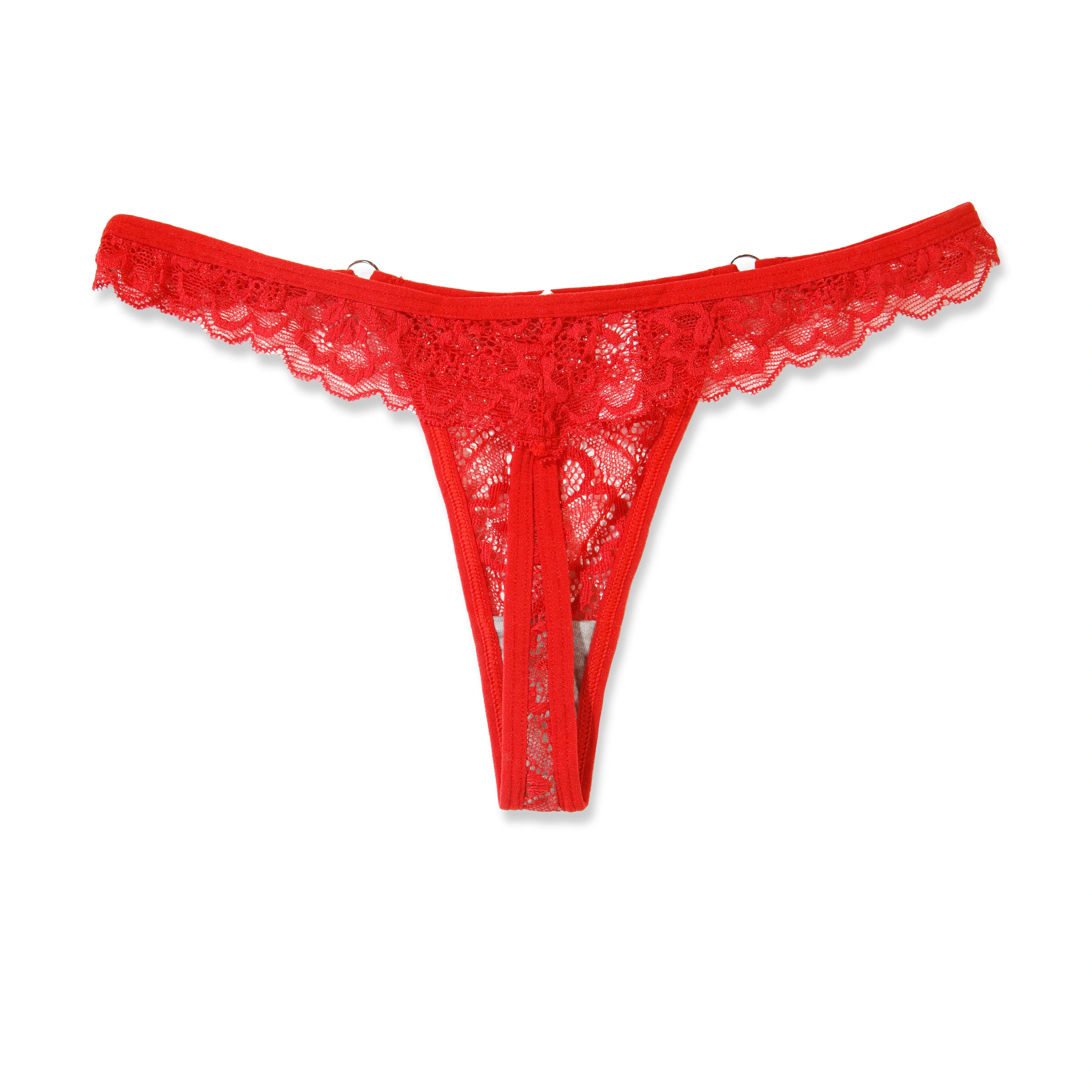 Silk Secret Thong Panty - Lace Whisper