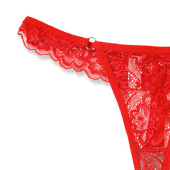 Silk Secret Thong Panty - Lace Whisper