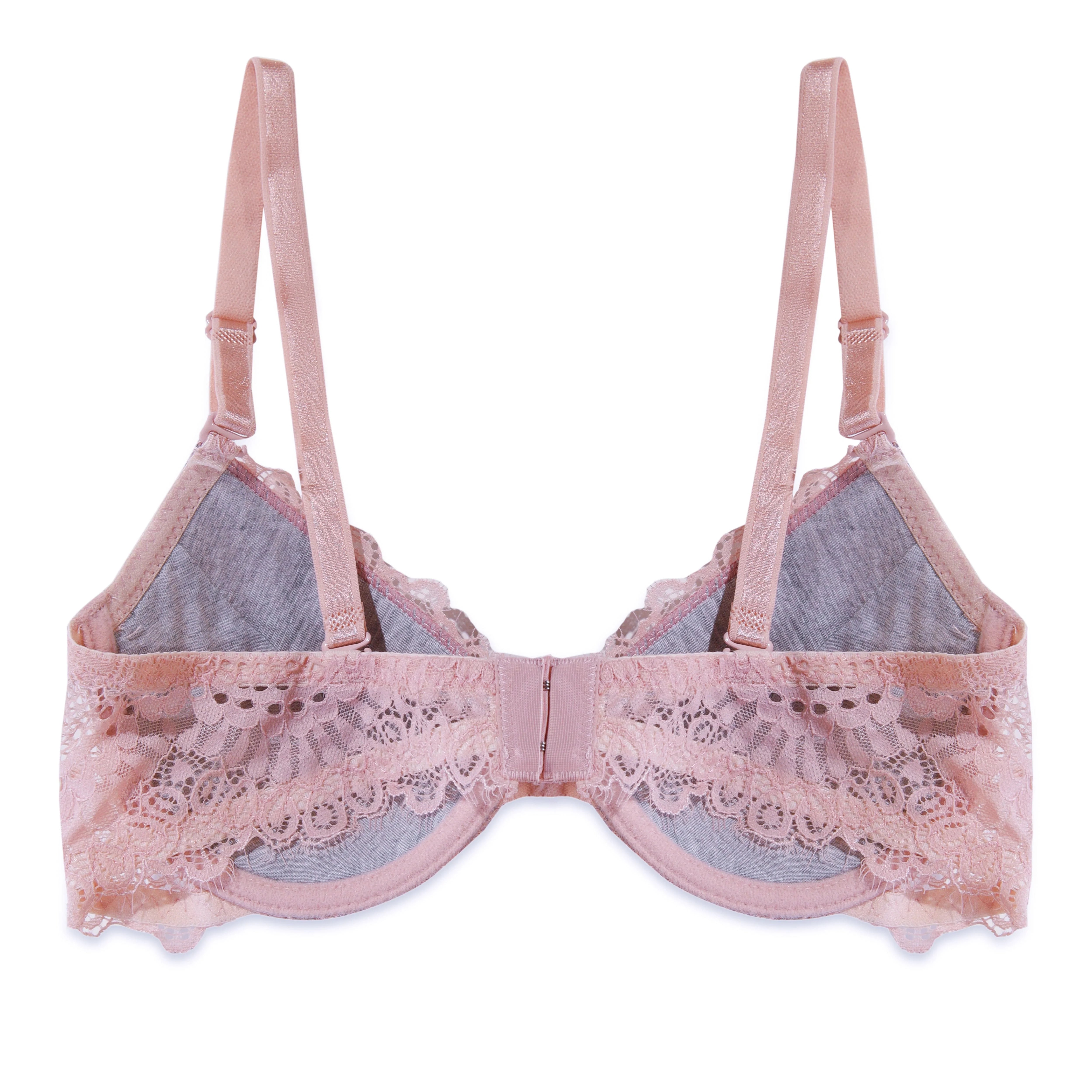 Silk Secret Padded Bra - Dusty Rose