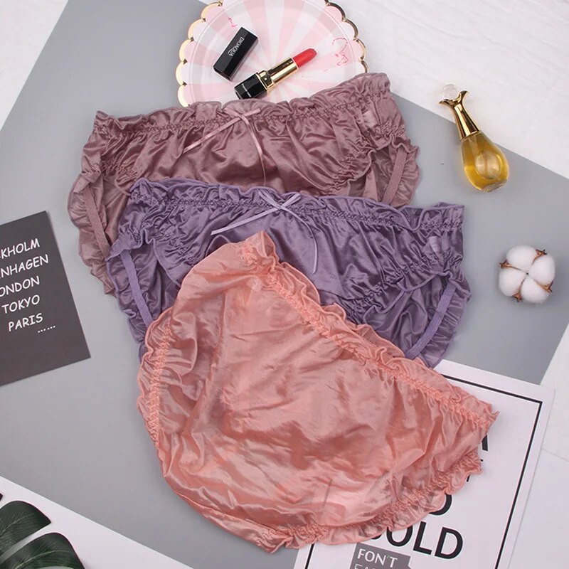 Silk Secret Milky 100% Silk Plus Size Panty good quality leak proof panties for ladies price in pakistan online