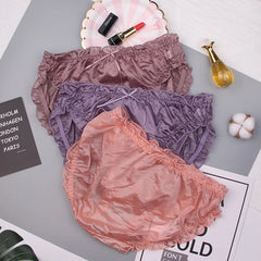 Silk Secret Milky 100% Silk Plus Size Panty good quality leak proof panties for ladies price in pakistan online