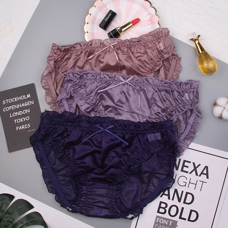 Silk Secret Milky 100% Silk Plus Size Panty good quality leak proof panties for ladies price in pakistan online