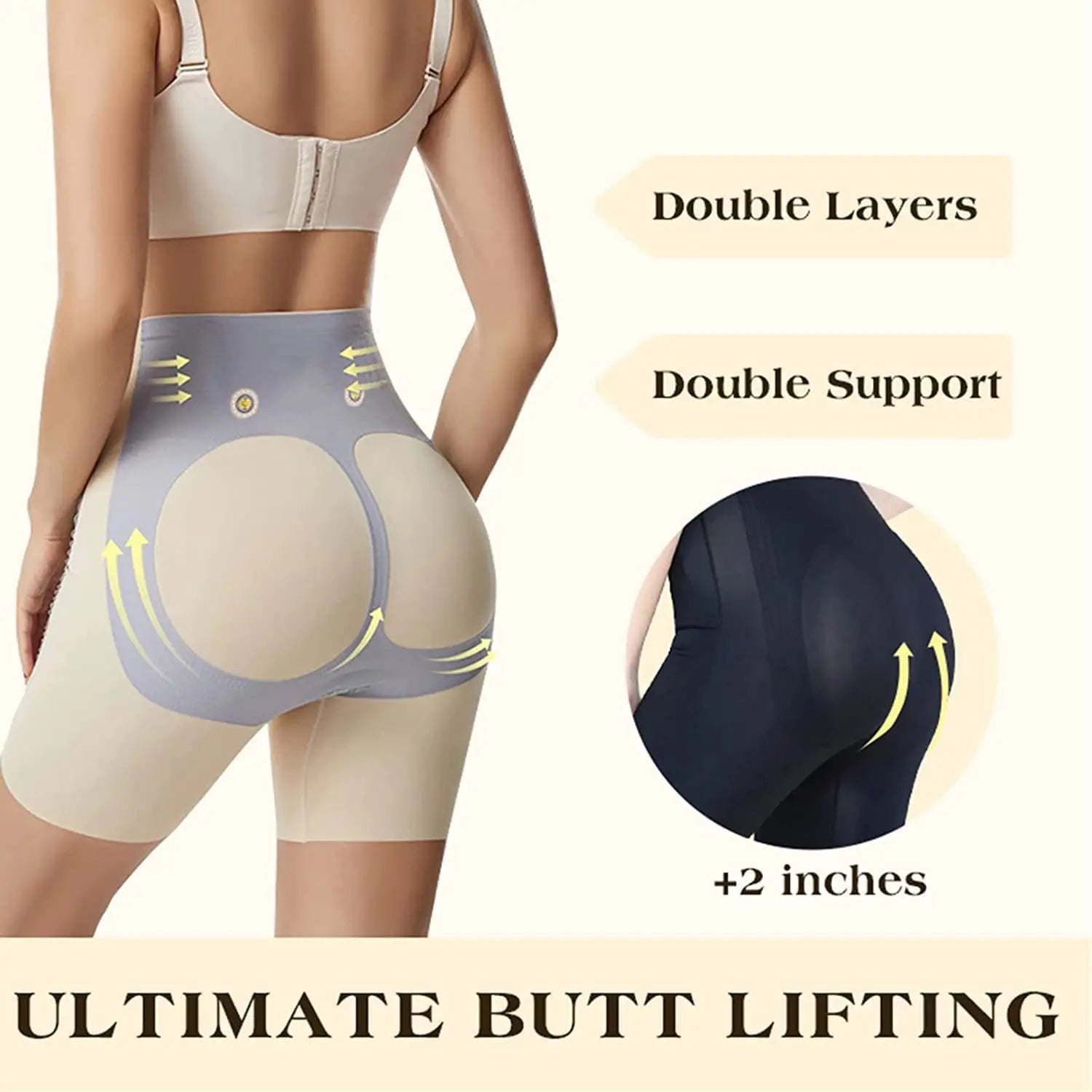 Tummy & Thigh Boxer Hip Lift Shaper