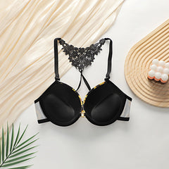 Silk Secret Bra Set -  Sunbloom Lace