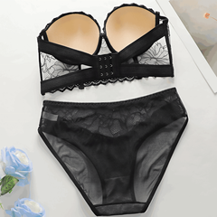 Silk Secret Bra Set -  Mocha Muse