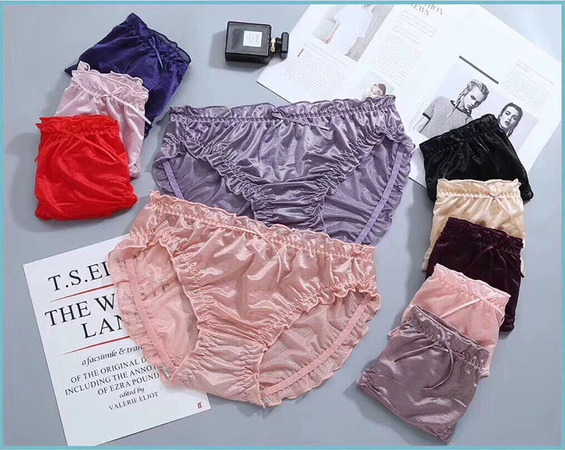Silk Secret Milky 100% Silk Plus Size Panty good quality leak proof panties for ladies price in pakistan online