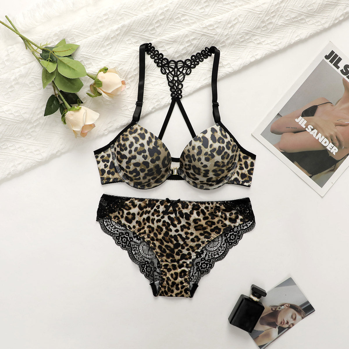 Silk Secret Bra Set -  Wild Charm