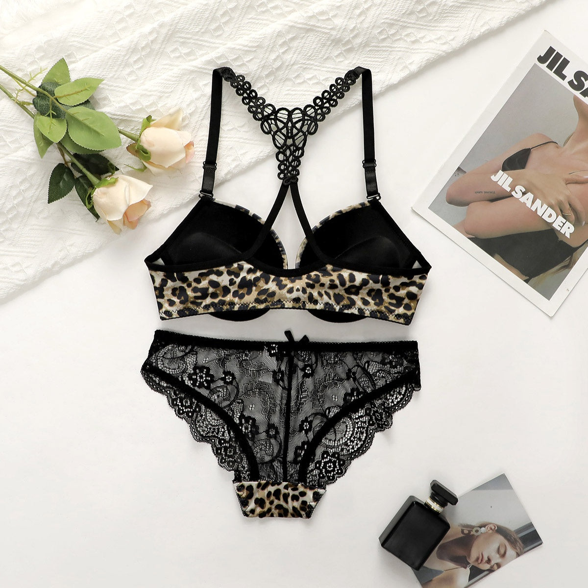 Silk Secret Bra Set -  Wild Charm