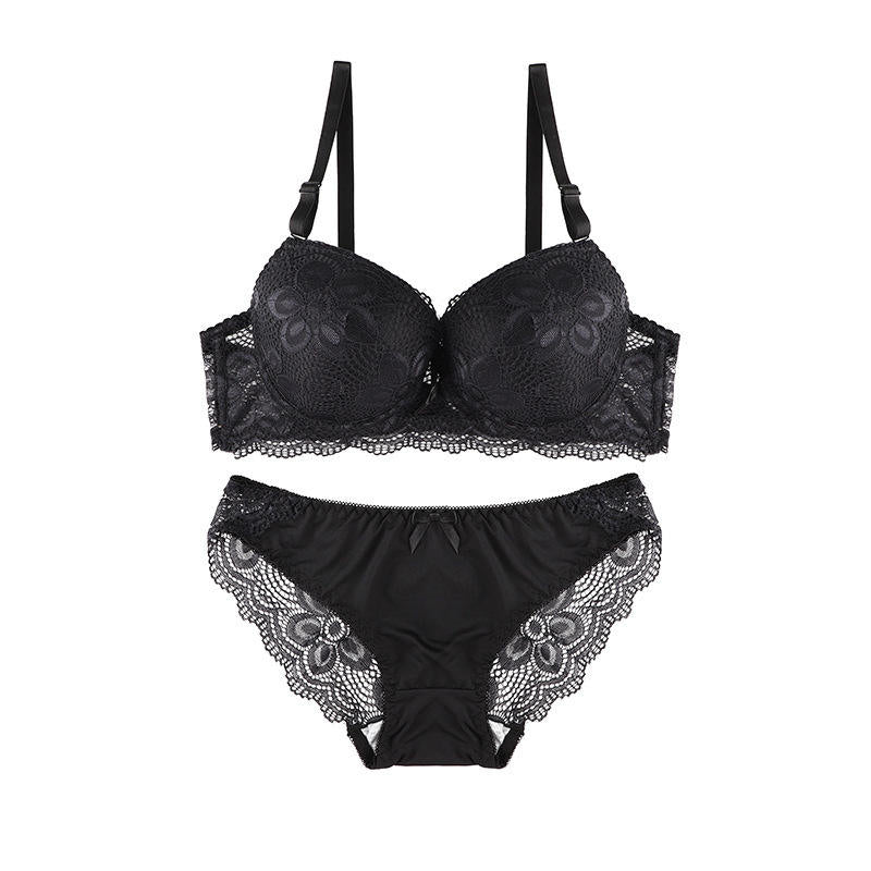 Silk Secret Bra Set -  Honey lace