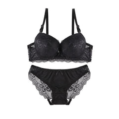 Silk Secret Bra Set -  Honey lace