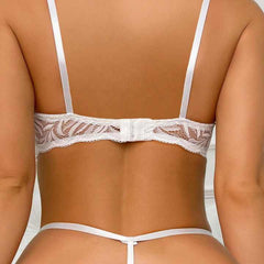 Silk Secret Haval Embroidered Non Padded Bra and Panty Set