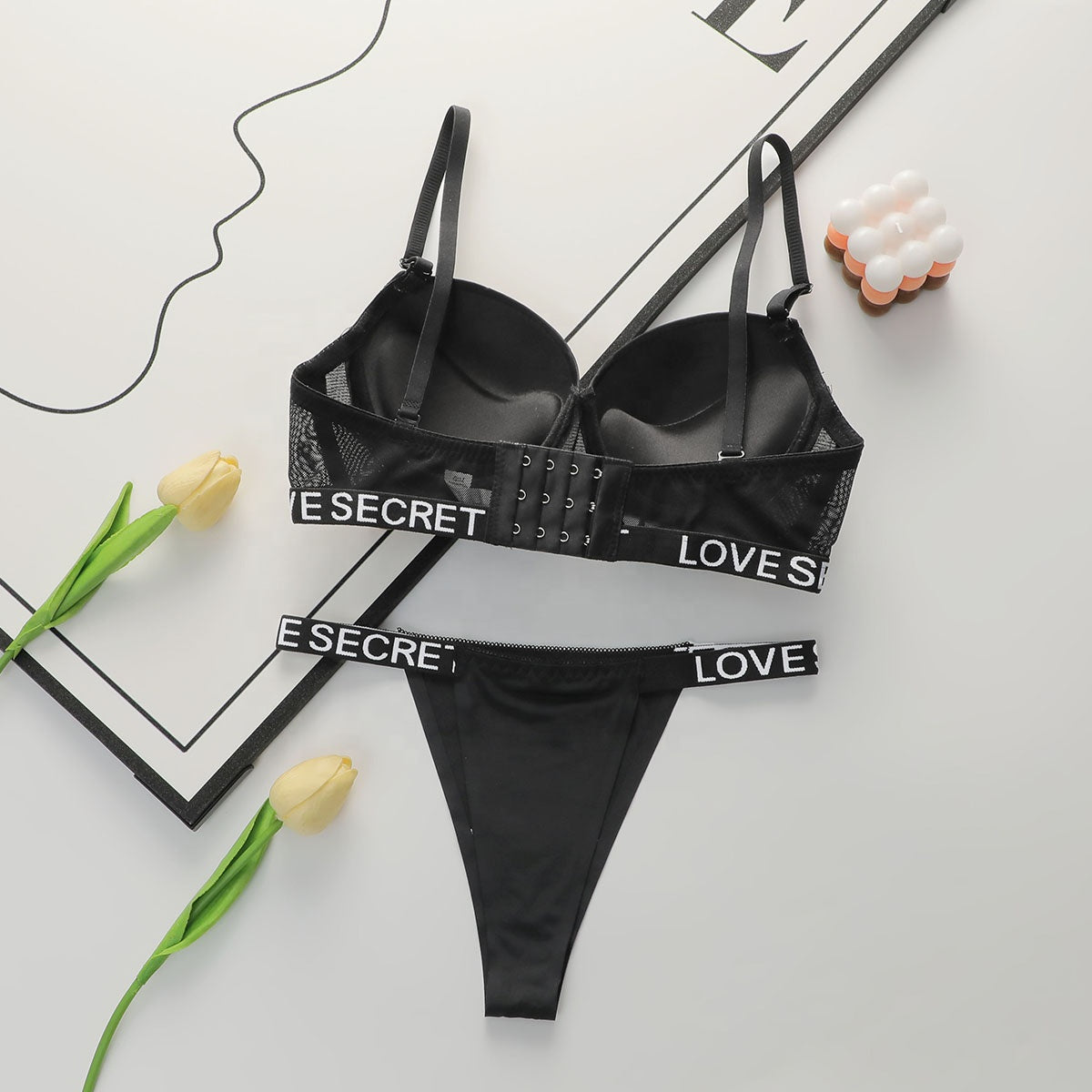 Silk Secret Bra Set -  Bold Move