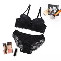 Silk Secret Bra Set -  Honey lace