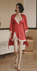 Silk Secret Babydoll with Gwon- Elora Mist