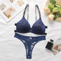 Silk Secret Bra Set -  Soft Bloom