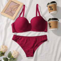 Silk Secret Bra Set - Ruby Curve
