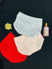 Silk Secret TVC Plain Brief Cotton Panty