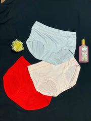 Silk Secret TVC Plain Brief Cotton Panty