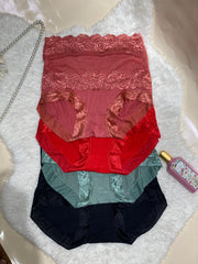 Silk Secret High Waist Tummy Net and Cotton Panty