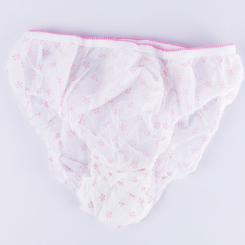 Disposable Non-woven Briefs Period Panties Pack of 6