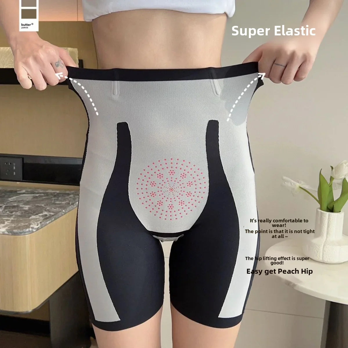 Tummy & Thigh Boxer Hip Lift Shaper