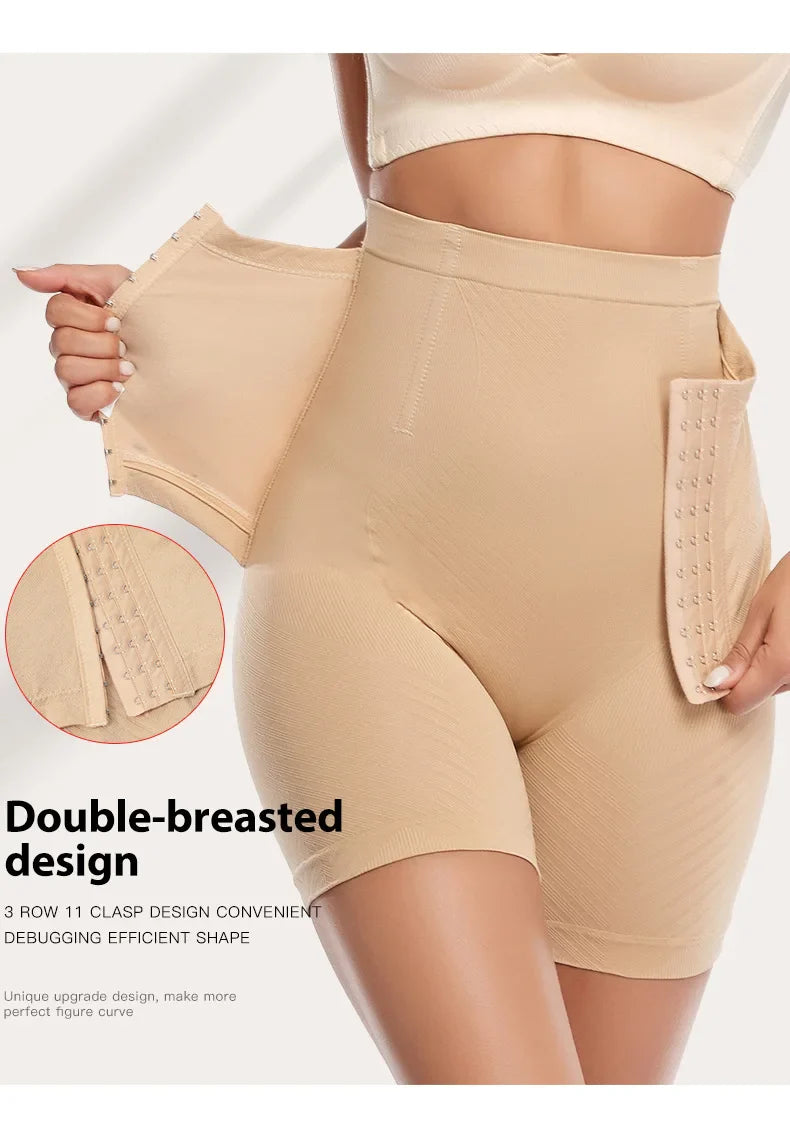 Tummy Control Butt Lifter with Adjustable Buckle Shapewear