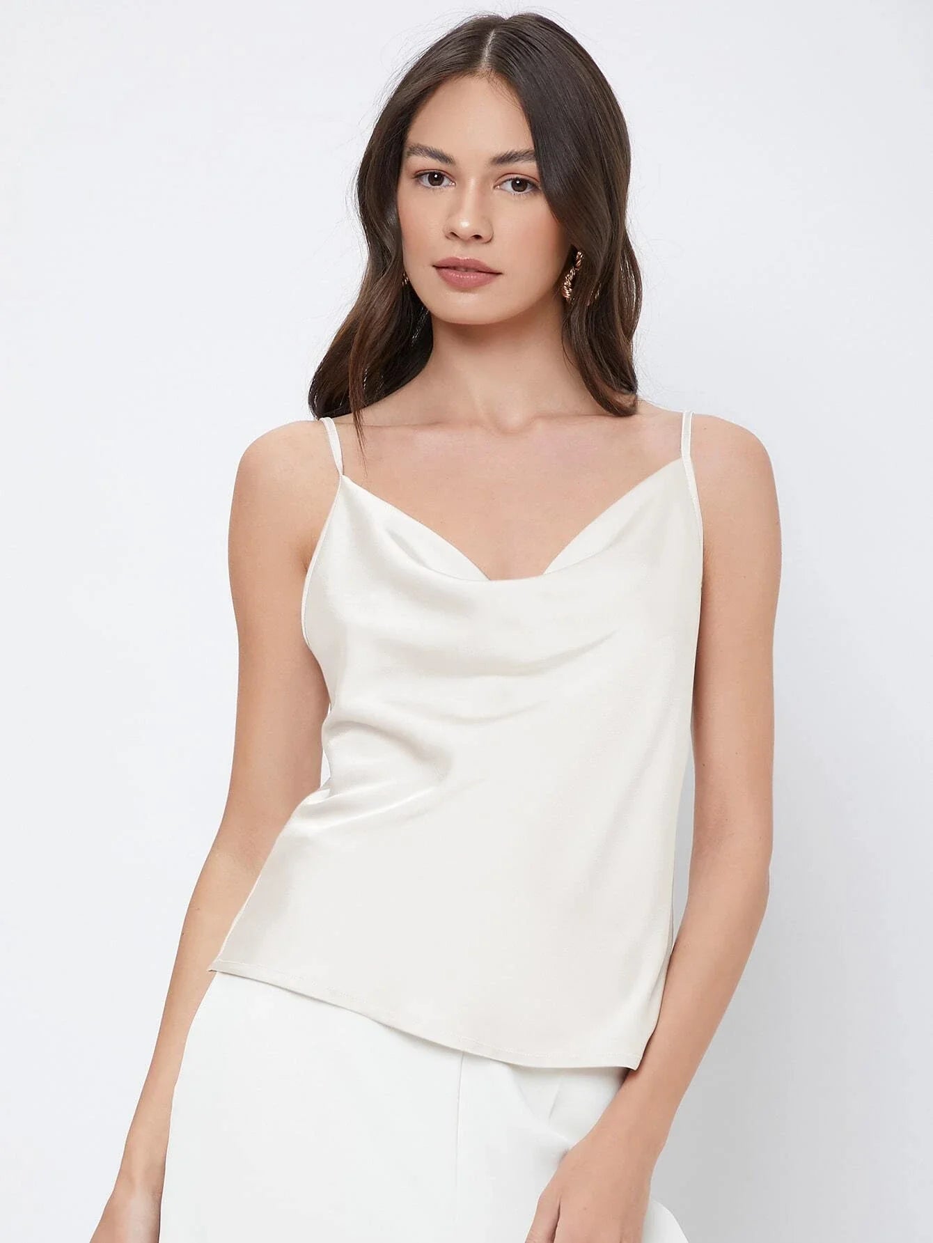 SHEIN Cowl Neck Cami Top