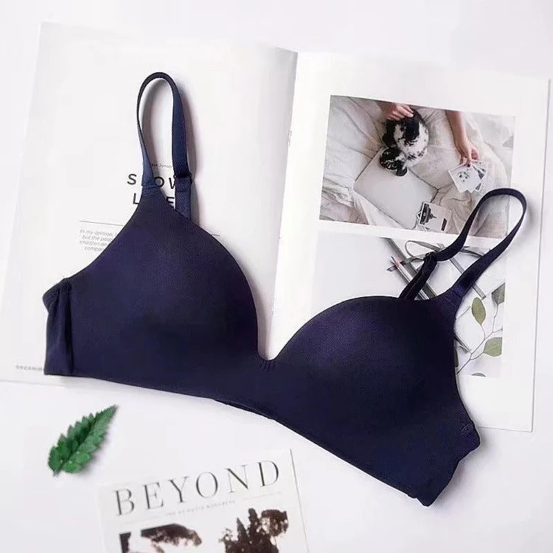 Two way Strapless Removable Shoulder Strap Bra