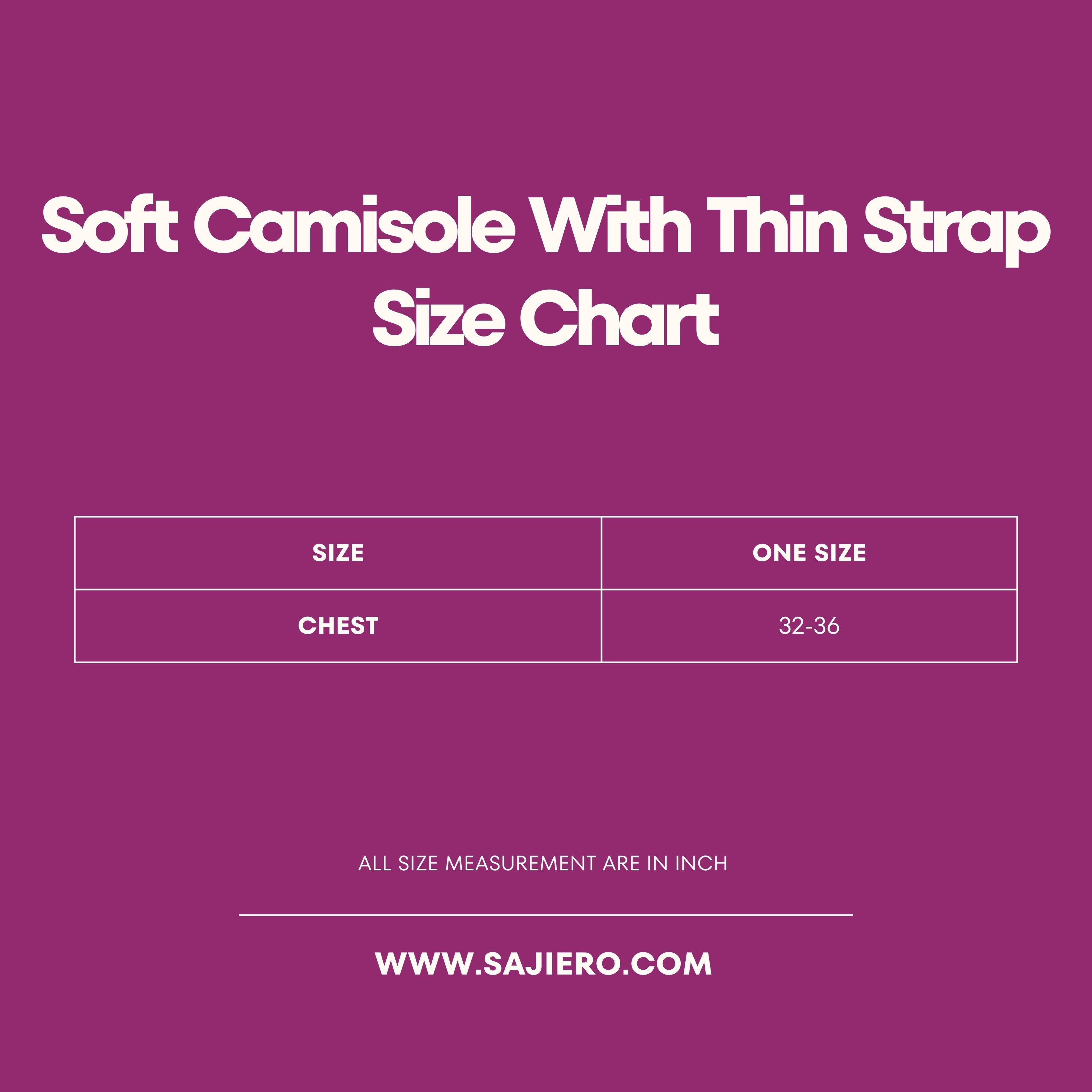Silk Secret Soft Camisole With Thin Strap