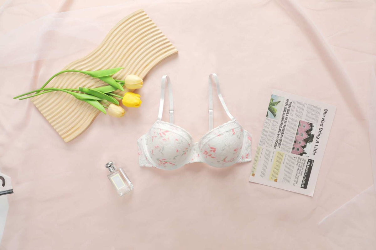 Silk Secret Padded Bra - Petal Touch