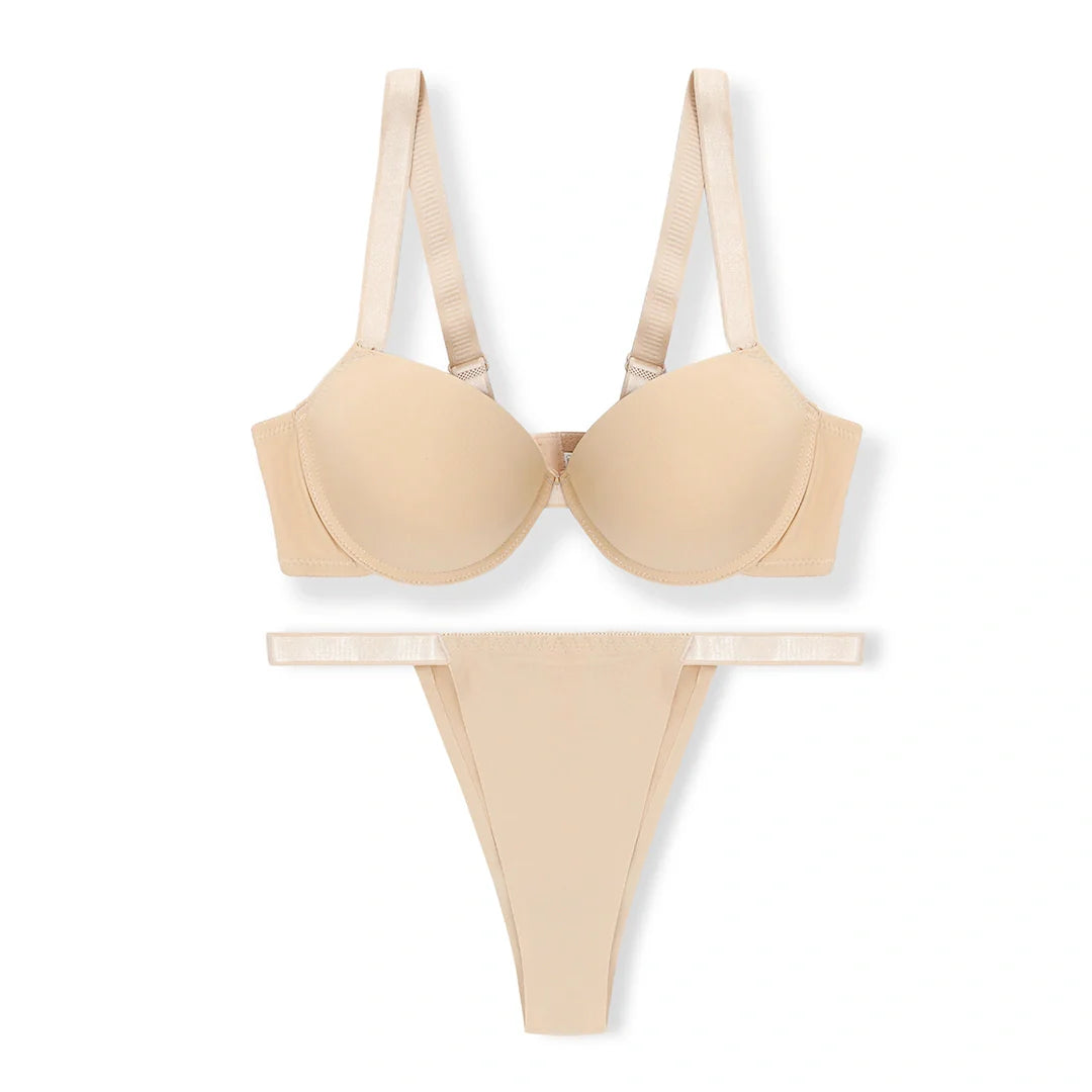 Silk Secret Bra Set -  Creamy Comfort