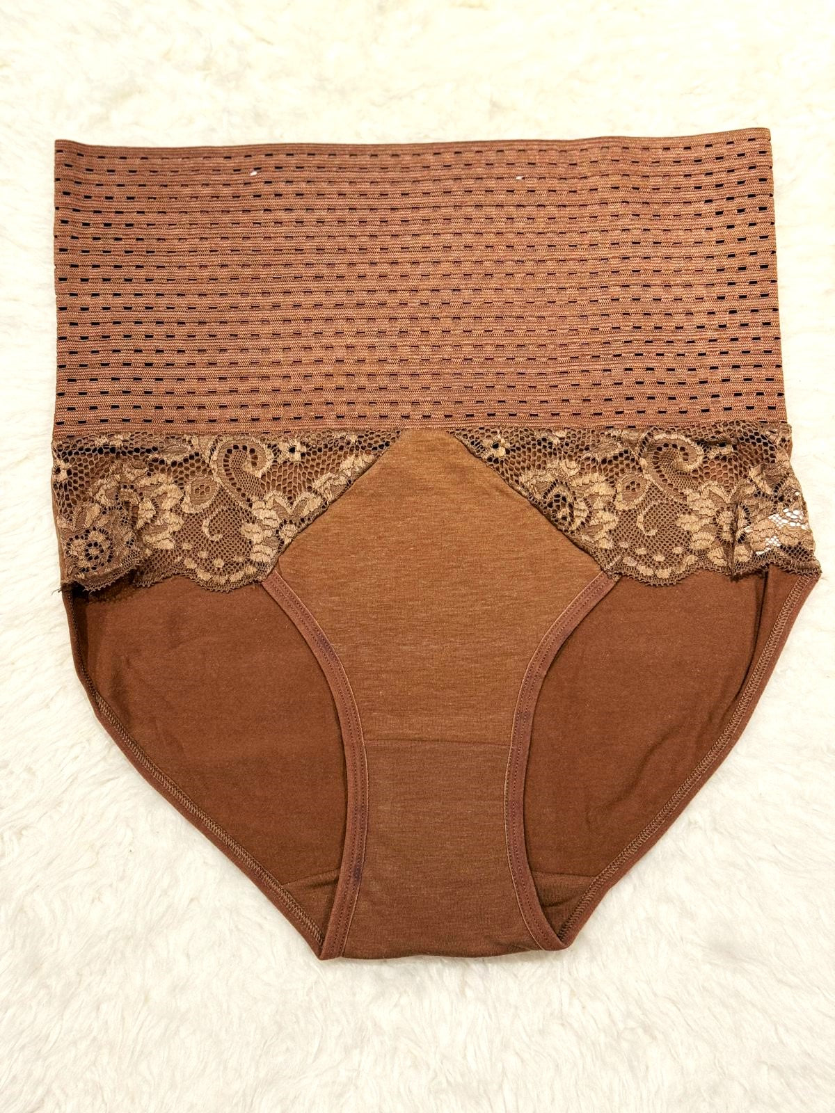 Sajiero Waist Rib Belt Butt Lifter Tummy Control Panties Shapewear brown color pantie shaper best quality tummy control shaper for women best belly control inner price in pakistan