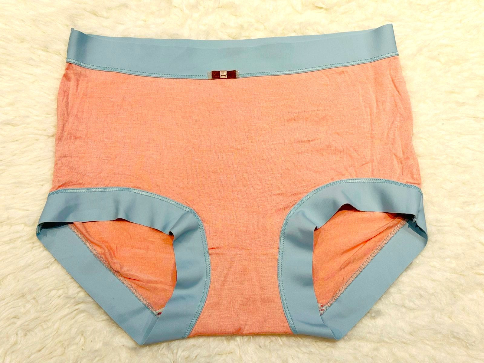 Silk Secret Plus Size Plain Brief Cotton Panty