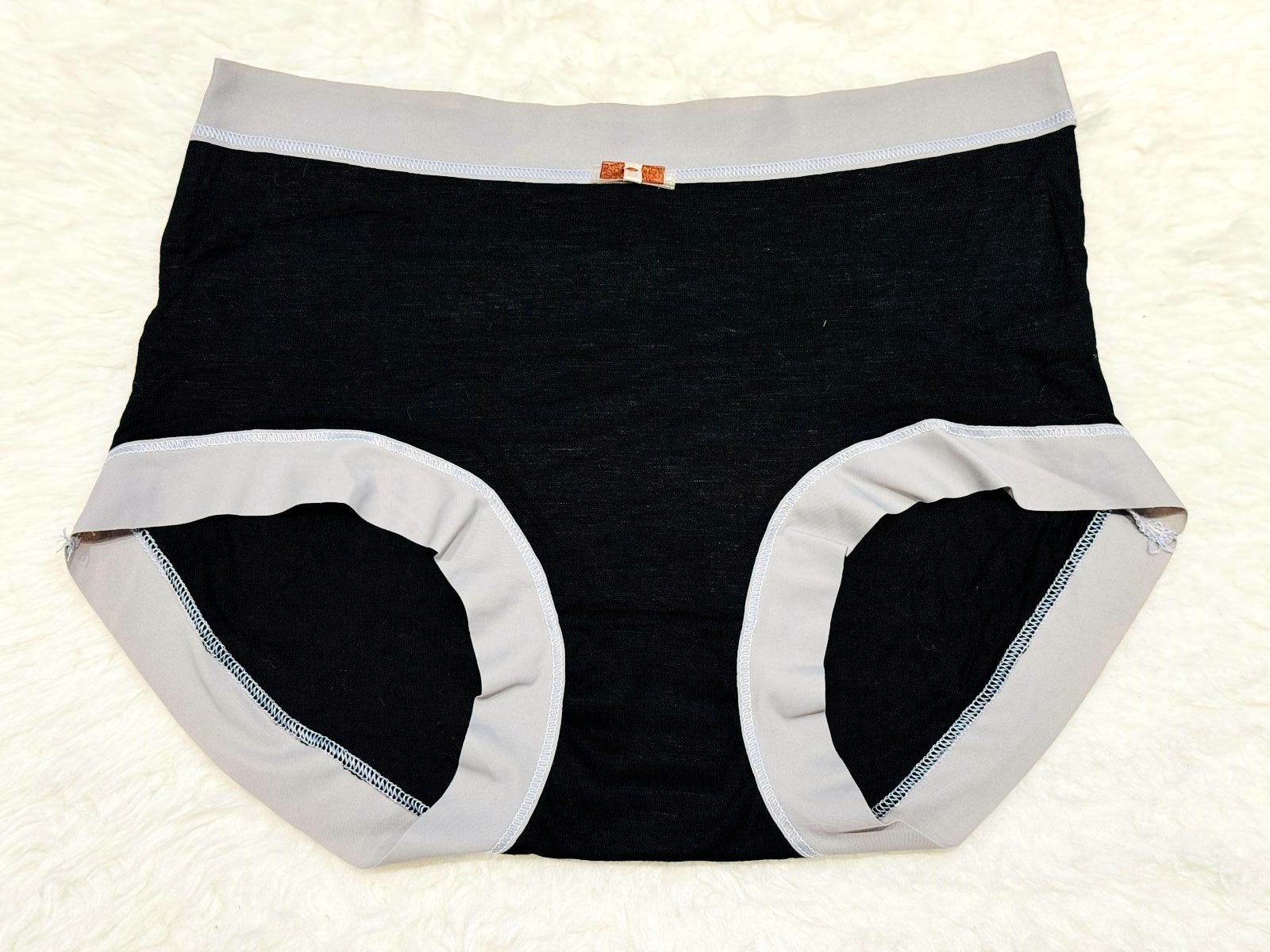 Silk Secret Plus Size Plain Brief Cotton Panty