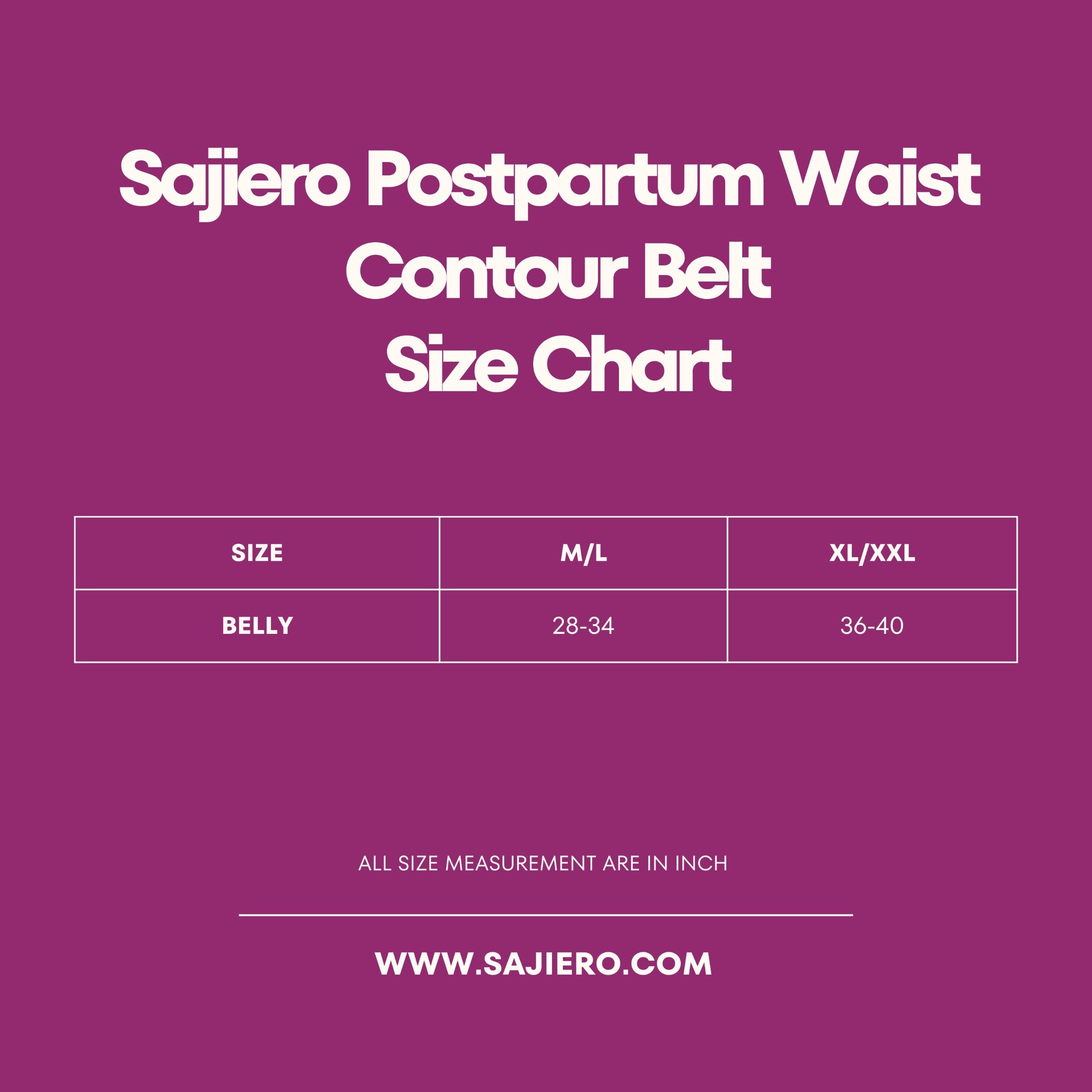 Silk Secret Postpartum Waist Contour Belt