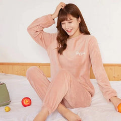 Silk Secret Bliss Fleece Pajama Suit