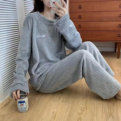 Silk Secret Cuddle Fleece Pajama Suit