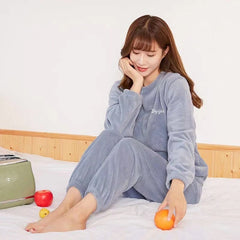 Silk Secret Bliss Fleece Pajama Suit