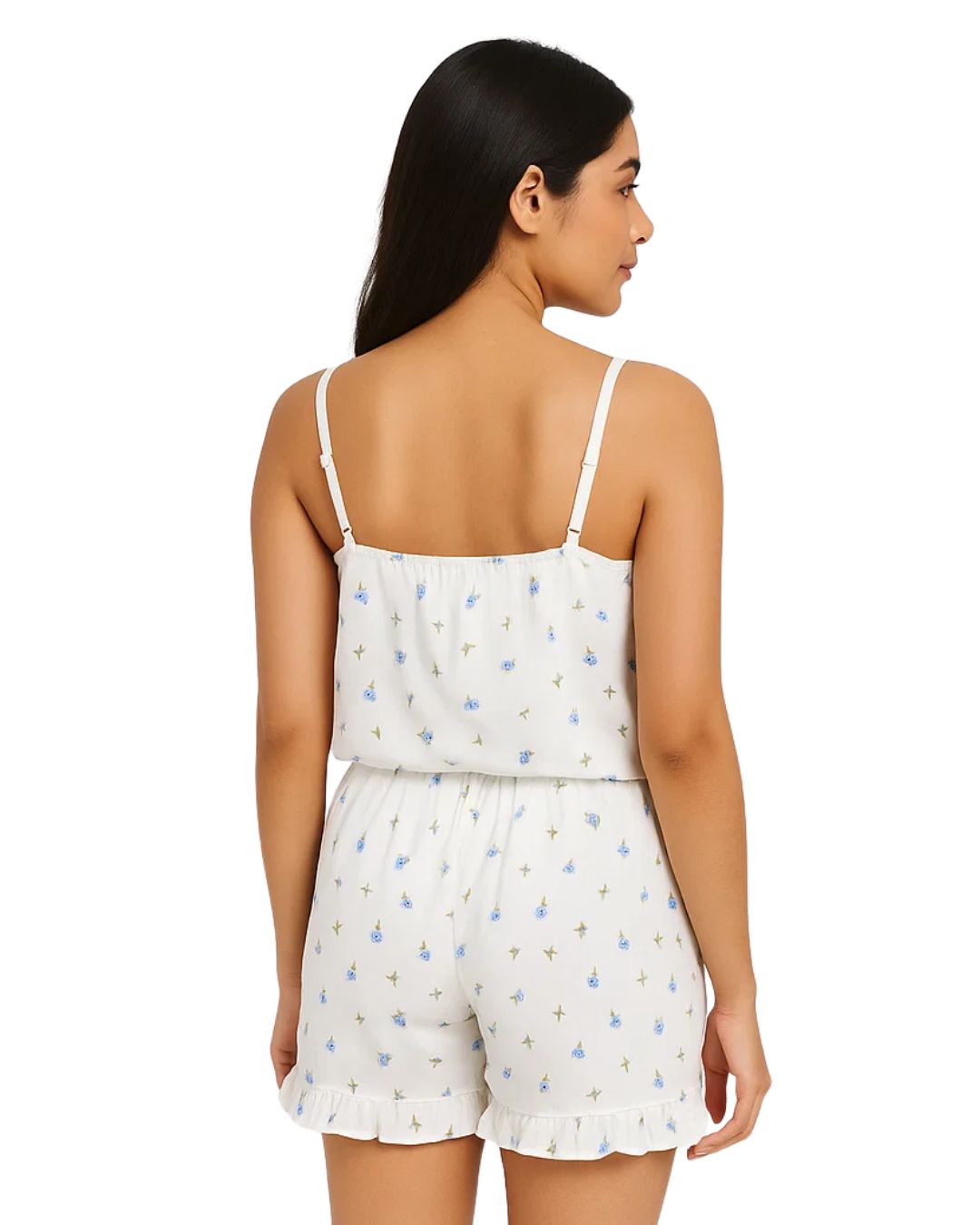 Silk Secret Cami Sets - Satin Floral