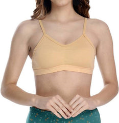 Silk Secret Cotton Non Padded Wireless Cami Teenage bra
